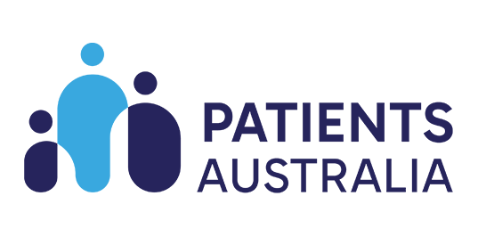 Patients Australia Logo Horizontal Dark
